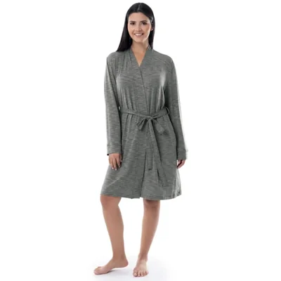 Bata Fruit of the Loom 2X Gris Jaspeado Transpirable