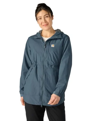 Abrigo femenino Carhartt Rockford en azul hierro talla Grande