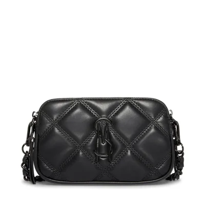 Bolso bandolera Steve Madden DAISY acolchado negro 19 × 4 × 11 cm