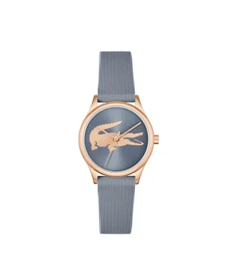 Reloj Lacoste Crocodelle de Cuarzo 32 mm con Correa de Silicona Azul