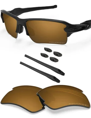 Gafas de sol BLAZERBUCK Flak 2.0 XL Perla Dorada Polarizadas