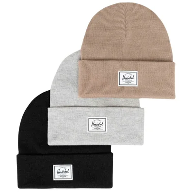 Gorro Herschel Supply Co 3 Pack Elmer Beanie Beige 50374-072