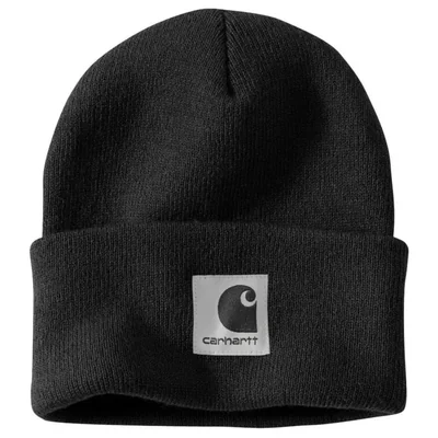 Gorro Carhartt para mujer talla única forro de satén negro