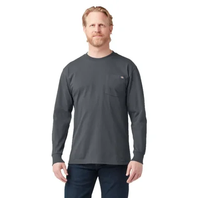 Camiseta Dickies talla XL color carbón manga larga