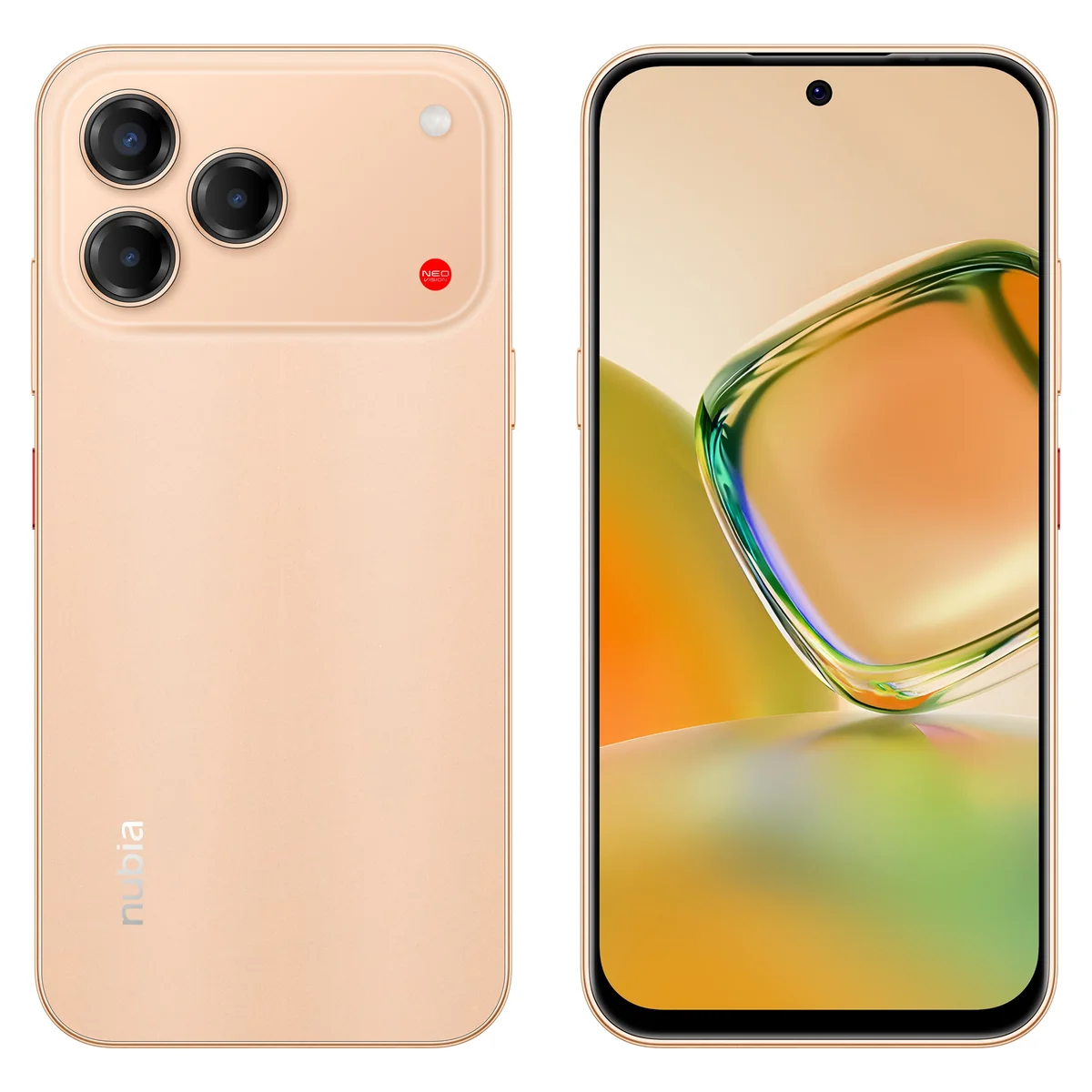 Celular Nubia V80 Design 256gb Rosa 8gb Ram