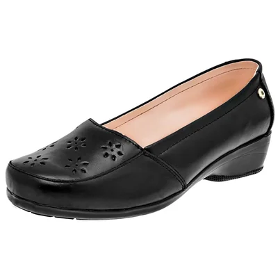 Zapato Confort Mora Confort Negro Dama