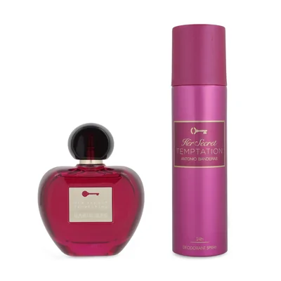 BANDERAS HER SECRET TEMPTATION 80ML EDT SET