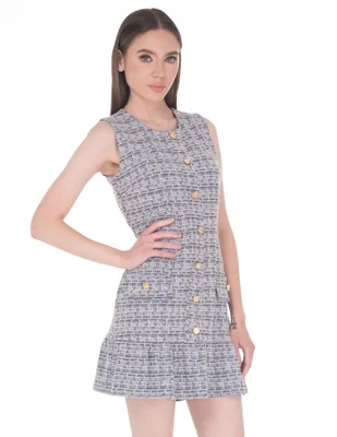 Vestido corto casual para mujer