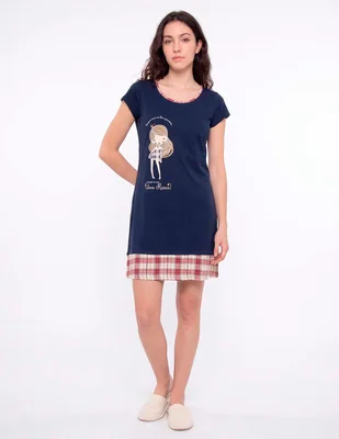 Camisón de algodón
