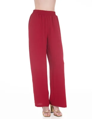 Pantalón recto para mujer