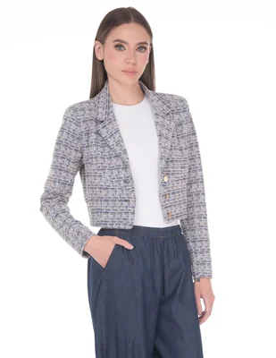 Saco sastreado casual para mujer