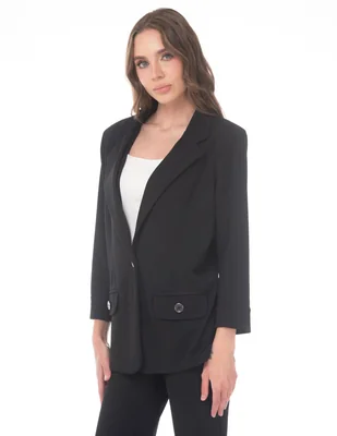 Saco sastreado casual para mujer