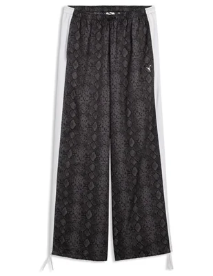 Pants regular con elástico para mujer