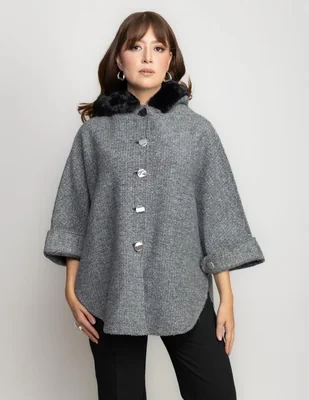 Abrigo de algodón para mujer
