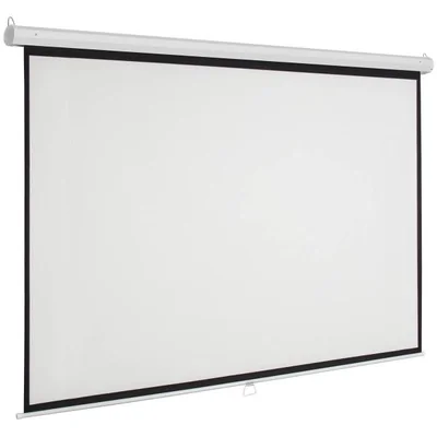 Pantalla de Proyección de pared manual MSC-154 - MULTIMEDIA SCREEN, 1.54x1.54m. 86 pulgadas diagonales.
