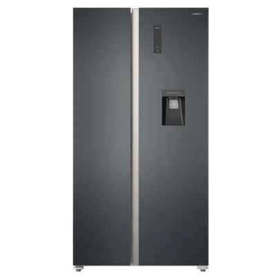 Refrigerador Winia Aucma ARSB598SGDV 22 pies Side by Side Gris Humo ORTY