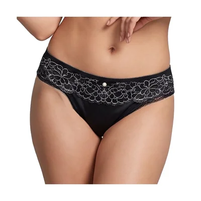 Bikini con Encaje Trasero Y Lurex Vicky Form para Mujer