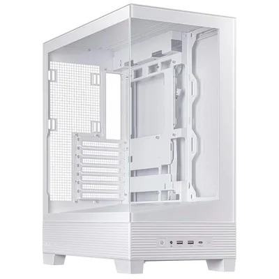 Gabinete Gamer Asus A31 Tg White Media Torre Cristal Usb-c