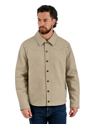 Chamarra casual con bolsillos para hombre