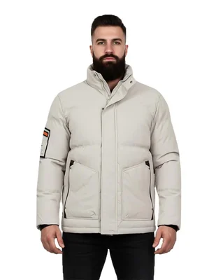 Chamarra casual con bolsillos para hombre