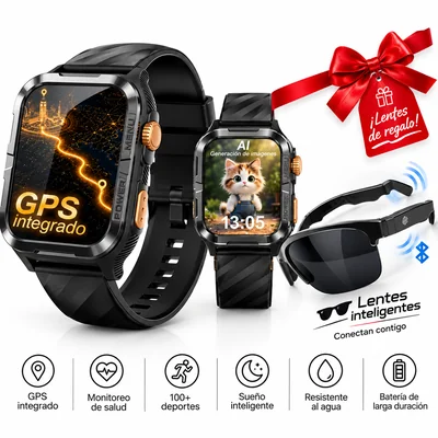 Reloj Smartwatch Inteligente Blackview W10Pro Chat con IA GPS Integrado