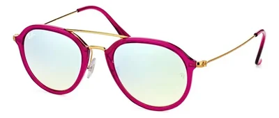 Anteojos Lentes de Sol Ray Ban Classic RB4253 6235/9U 50-21 Púrpura rojo