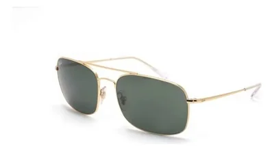 Anteojos Lentes de Sol Ray Ban Classic RB3611 001/31 60-18 Dorado/Verde