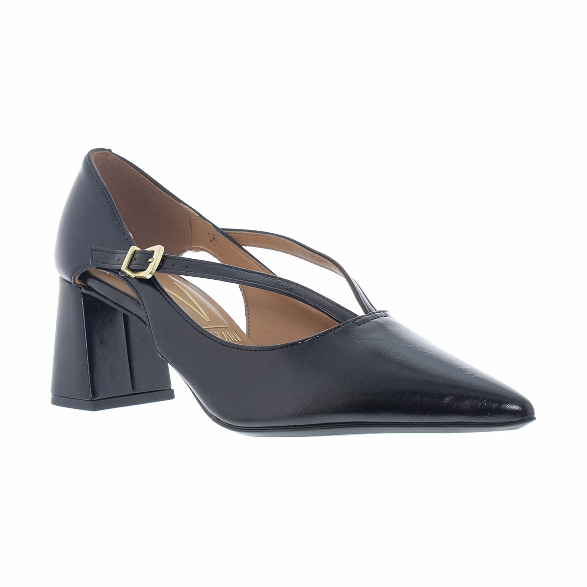 Zapatilla con Hebilla Lateral Negro Vizzano para Mujer