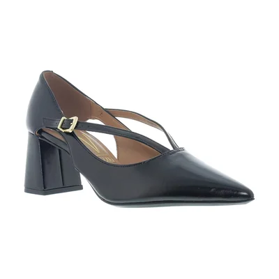 Zapatilla con Hebilla Lateral Negro Vizzano para Mujer