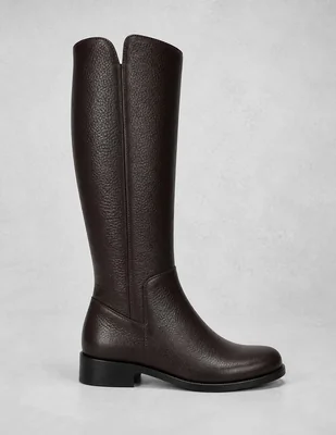 Bota Abajo de la rodilla de Piel para mujer