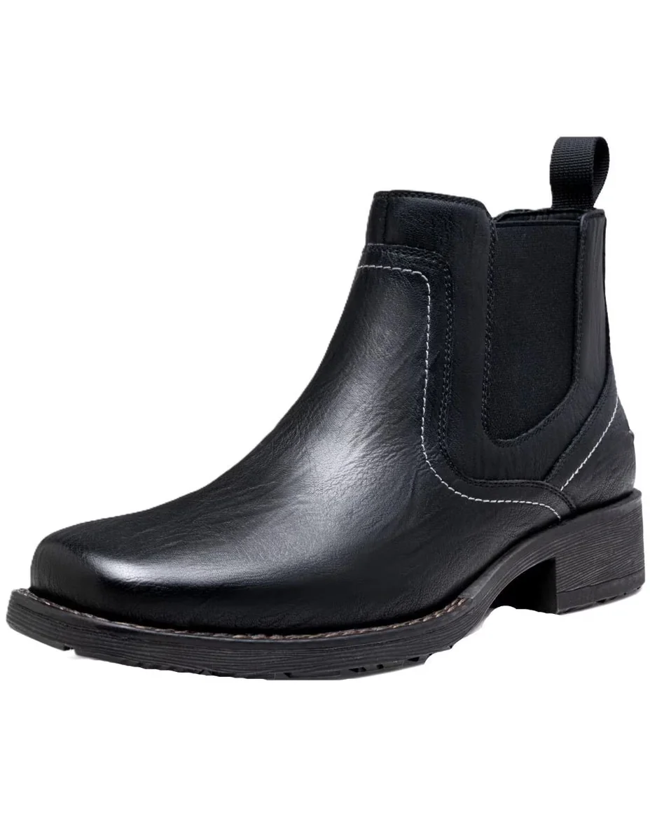 Bota de piel para hombre