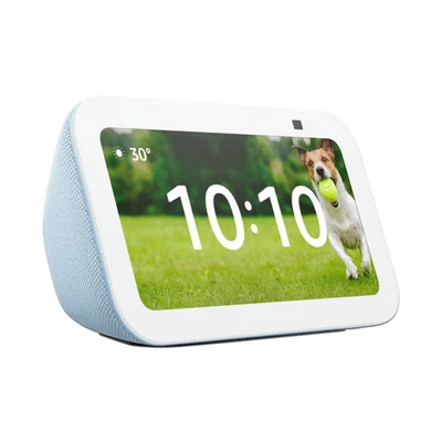 Amazon Echo Show 5 (3ra Gen, 2023) Pantalla Inteligente 5.5", Alexa, Azul Claro