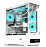 Gabinete Balam Rush Tank Super MX 9250 MTW, Midi-Tower, ATX/Micro-ATX/Mini-ITX, USB 2.0/3.0, sin Fuente, 3 Ventiladores Instalados, Blanco