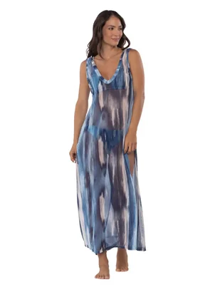Vestido largo playa para mujer