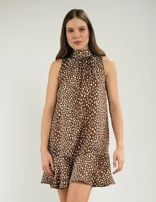 Vestido corto casual para mujer