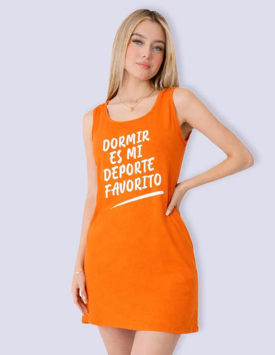 Camisón estampado diferentes diseños de algodón