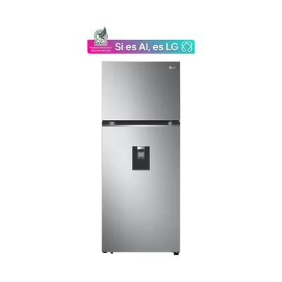 Refrigerador Lg Top Mount Smart Inverter con Multiair Flow 14 Pies Plata Vt40Wp