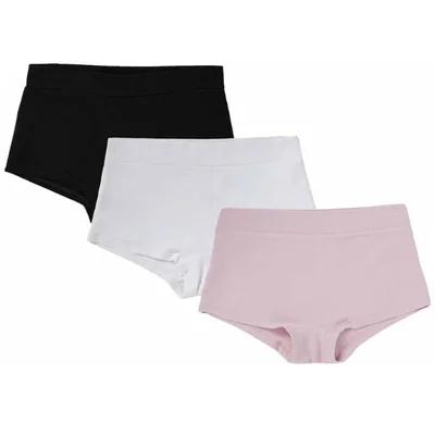 Paq 3 Boy Short Pretina Ancha Playtex para Mujer