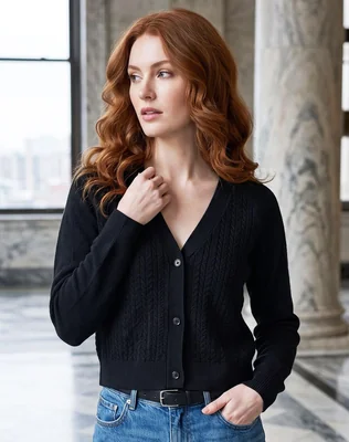 Sweater Mujer Negro Brittany Moore 56706001