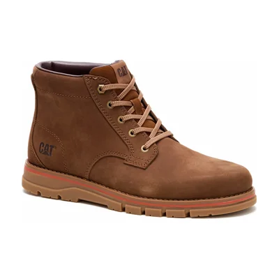 Bota en Piel para Hombre, Color Café Caterpillar