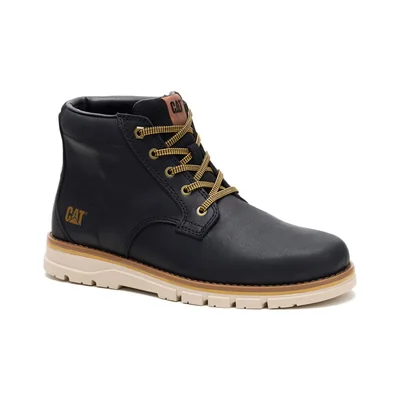 Bota en Piel para Hombre, Color Negro Caterpillar