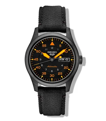 Reloj Seiko 5 Sports Unisex Deportivo, Negro