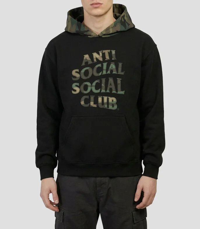 Sudadera con Capucha estampada Hombre