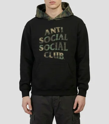 Sudadera con Capucha estampada Hombre
