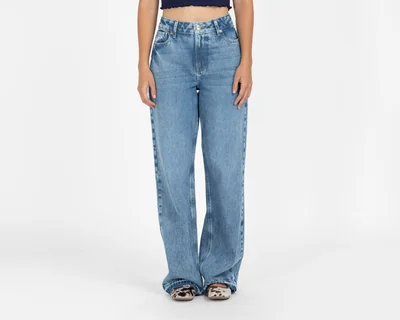 Jeans Wide Leg Refill para Mujer