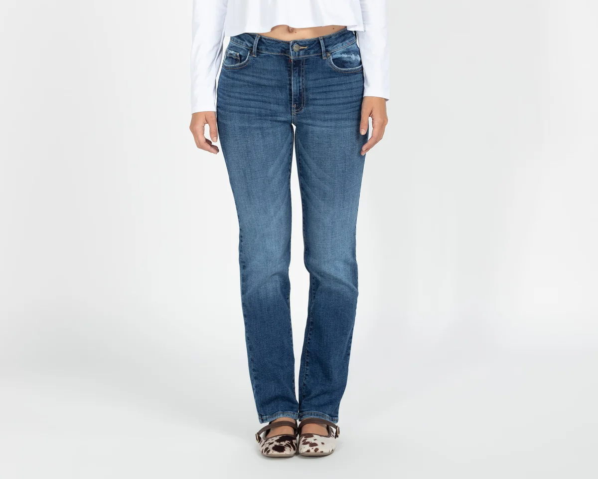 Jeans Straight Boy London para Mujer