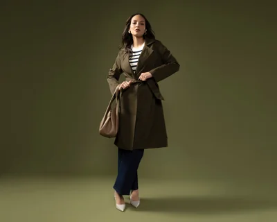 Abrigo tipo Gabardina Jennifer Lopez para Mujer