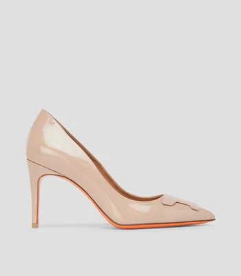 Zapatillas con tacón alto delgado Mujer