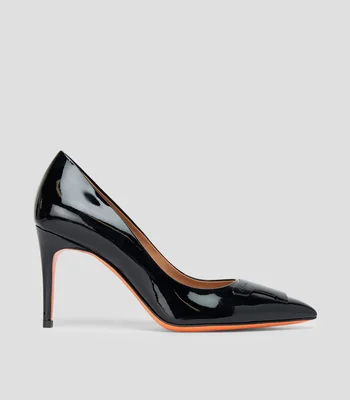 Zapatillas con tacón alto delgado Mujer