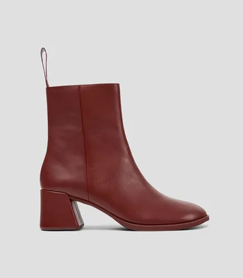 Botines con Tacón cuadrado Mujer